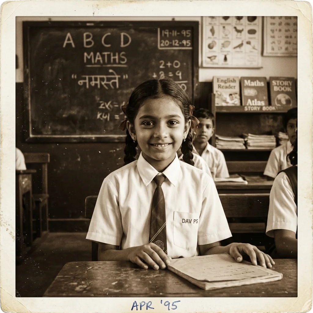 Ananya Rao in 1995
